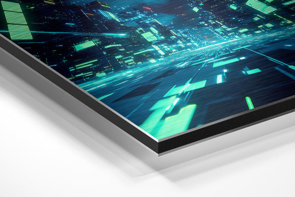 Cyber Cityscape Lights