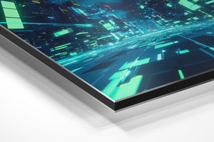 Cyber Cityscape Lights