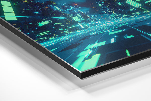 Cyber Cityscape Lights