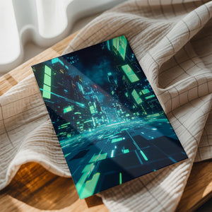 Cyber Cityscape Lights