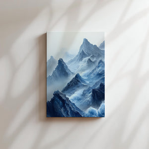 Icy Mountain Range