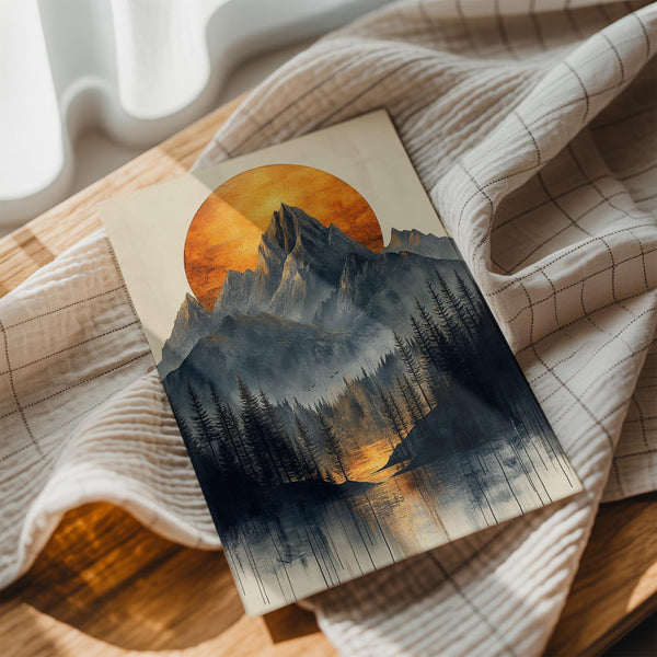 Sunset Mountain View