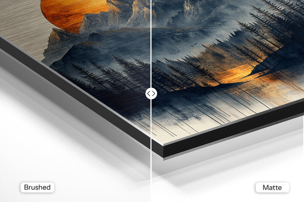 Sunset Mountain View