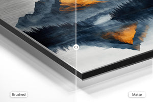 Golden Mountain Reflection