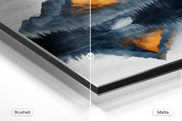 Golden Mountain Reflection