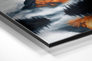 Fiery Mountain Mirror