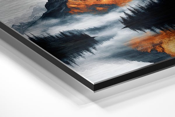 Fiery Mountain Mirror