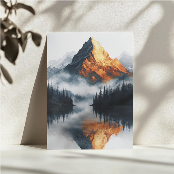 Fiery Mountain Mirror