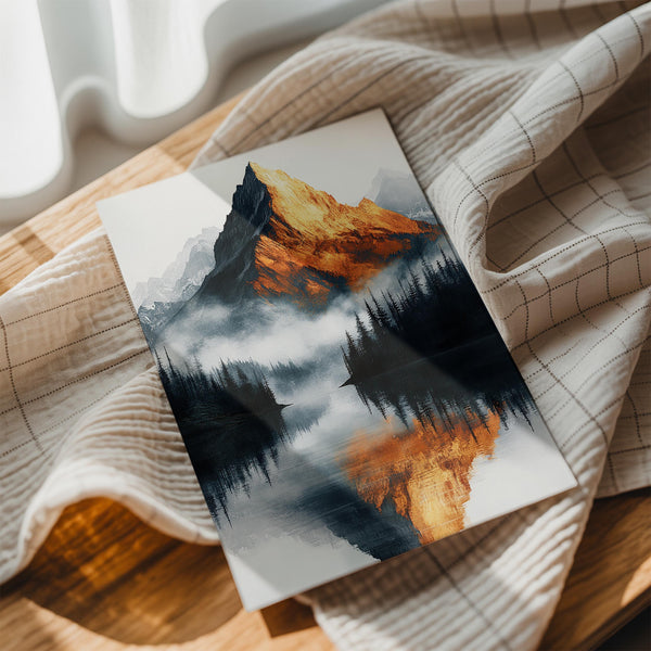 Fiery Mountain Mirror