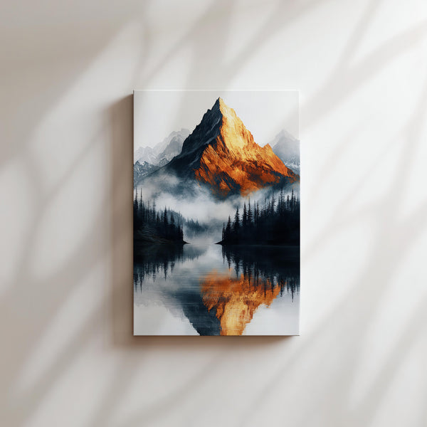 Fiery Mountain Mirror