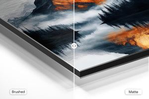 Fiery Mountain Mirror