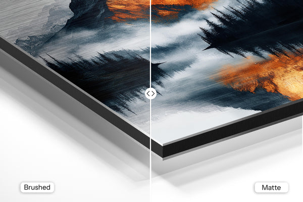 Fiery Mountain Mirror