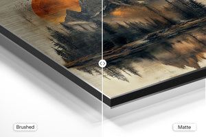 Golden Reflection Mountain