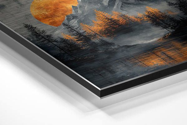 Autumn Mountain Glow