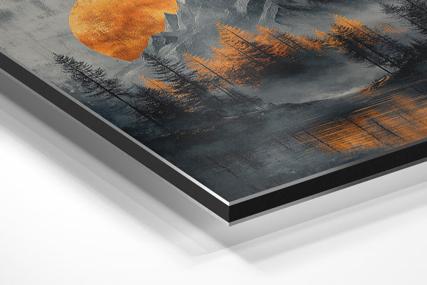 Autumn Mountain Glow