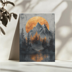 Autumn Mountain Glow