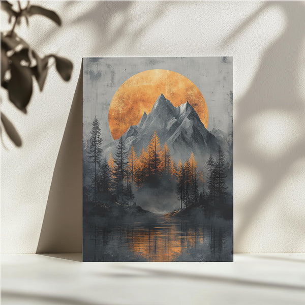 Autumn Mountain Glow