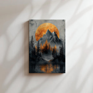 Autumn Mountain Glow