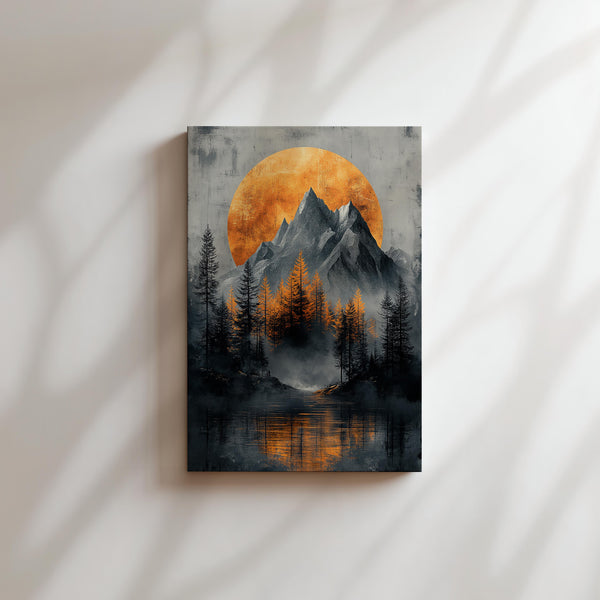 Autumn Mountain Glow