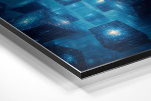 Floating Digital Cubes