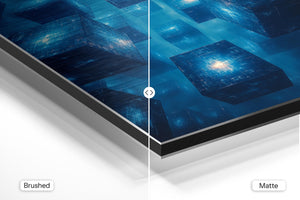 Floating Digital Cubes