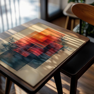 Fiery Abstract Layers