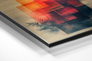 Fiery Abstract Layers