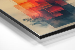 Fiery Abstract Layers