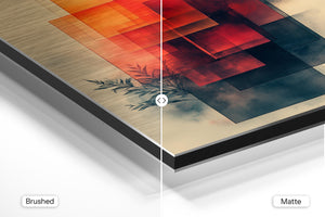 Fiery Abstract Layers