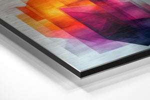 Radiant Geometric Hues