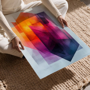 Radiant Geometric Hues