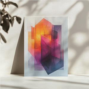 Radiant Geometric Hues