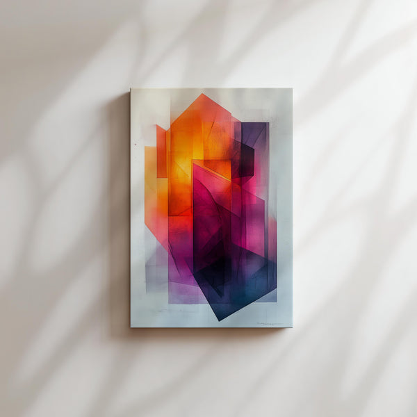 Radiant Geometric Hues