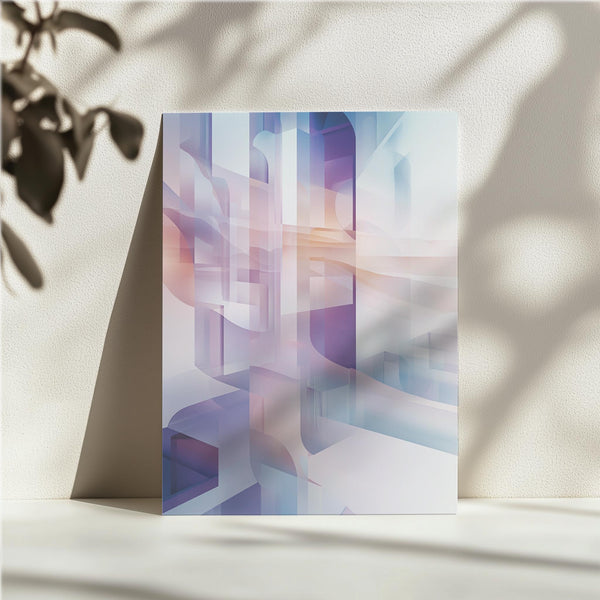 Pastel Futuristic Layers