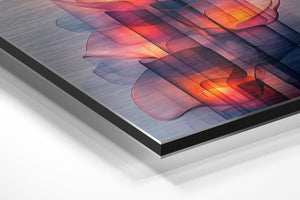 Abstract Flame Blooms