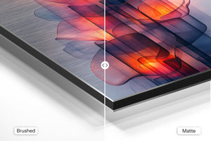 Abstract Flame Blooms