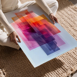 Vivid Layered Abstract