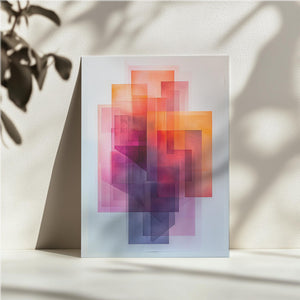 Vivid Layered Abstract