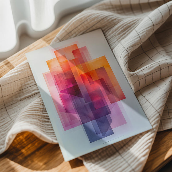 Vivid Layered Abstract