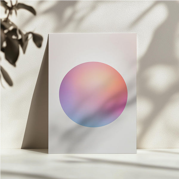 Pastel Gradient Sphere