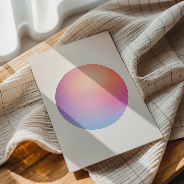 Pastel Gradient Sphere