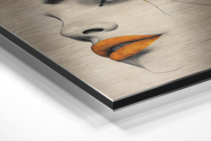 Golden Tear Portrait