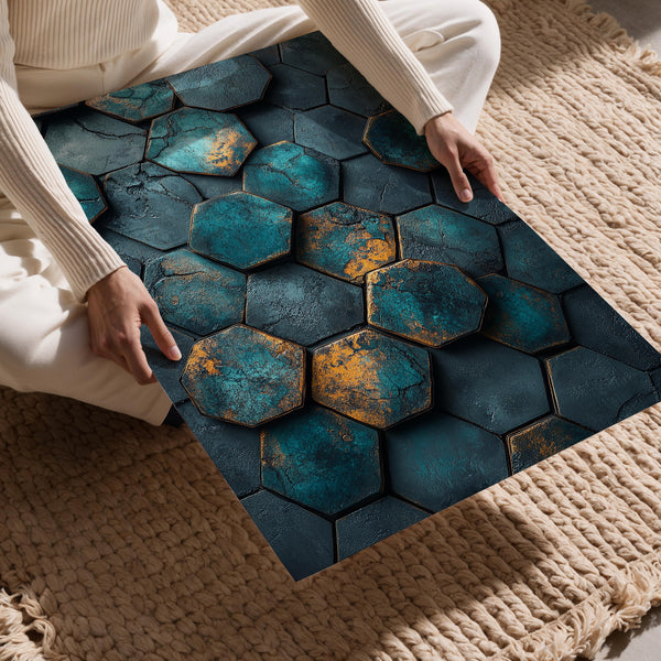 Textured Hexagon Arrays