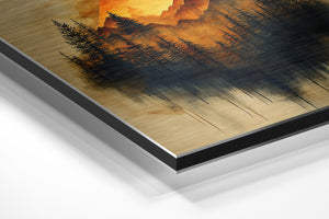 Fiery Mountain Forest