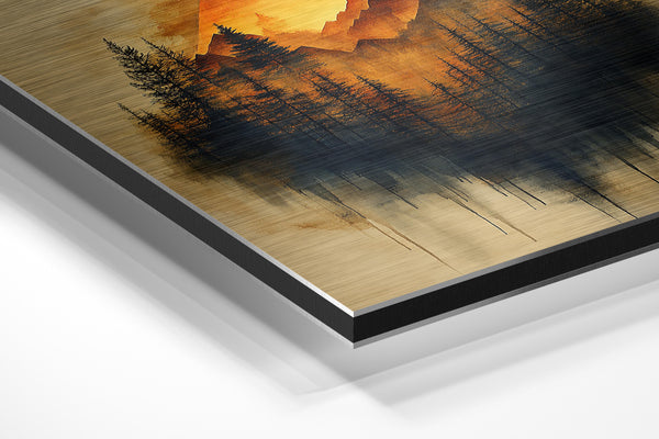 Fiery Mountain Forest