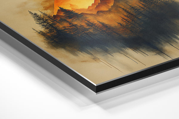 Fiery Mountain Forest