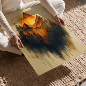 Fiery Mountain Forest