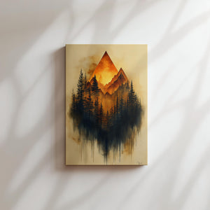 Fiery Mountain Forest