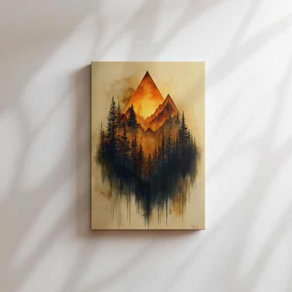 Fiery Mountain Forest