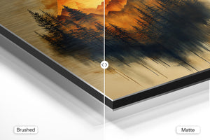 Fiery Mountain Forest